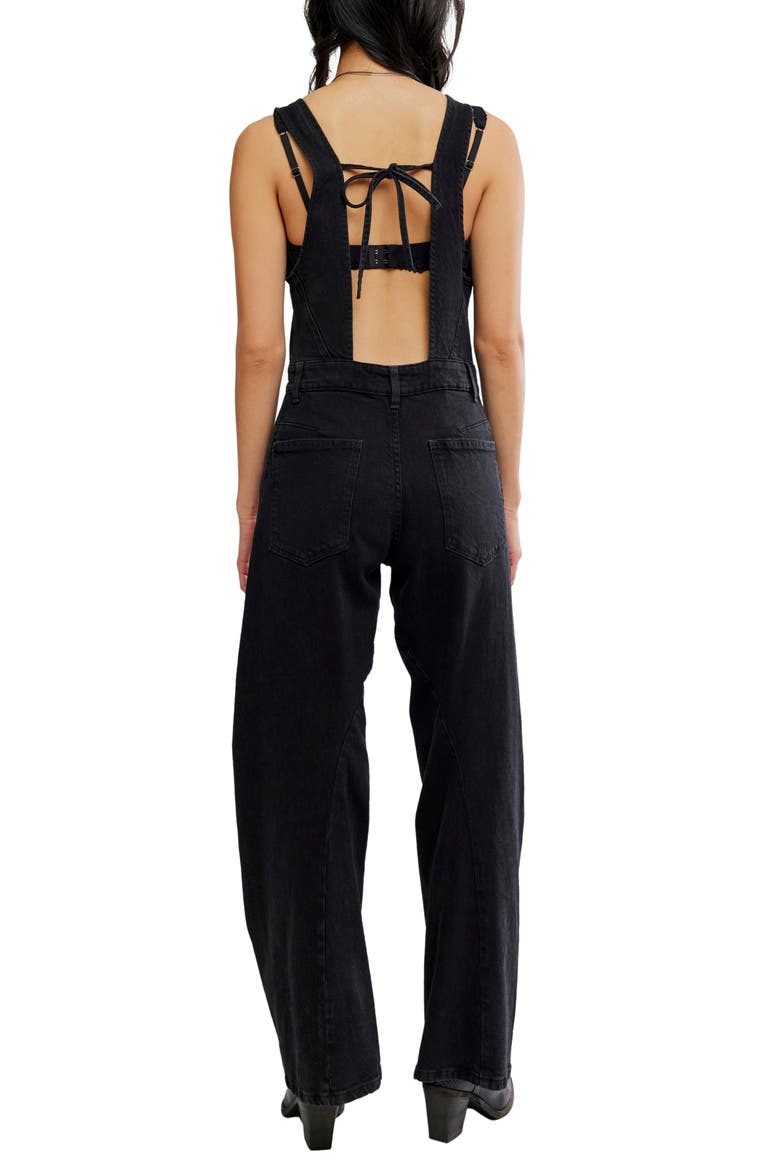 We The Free Corsica Jumpsuit, Alternate, color, RAVEN