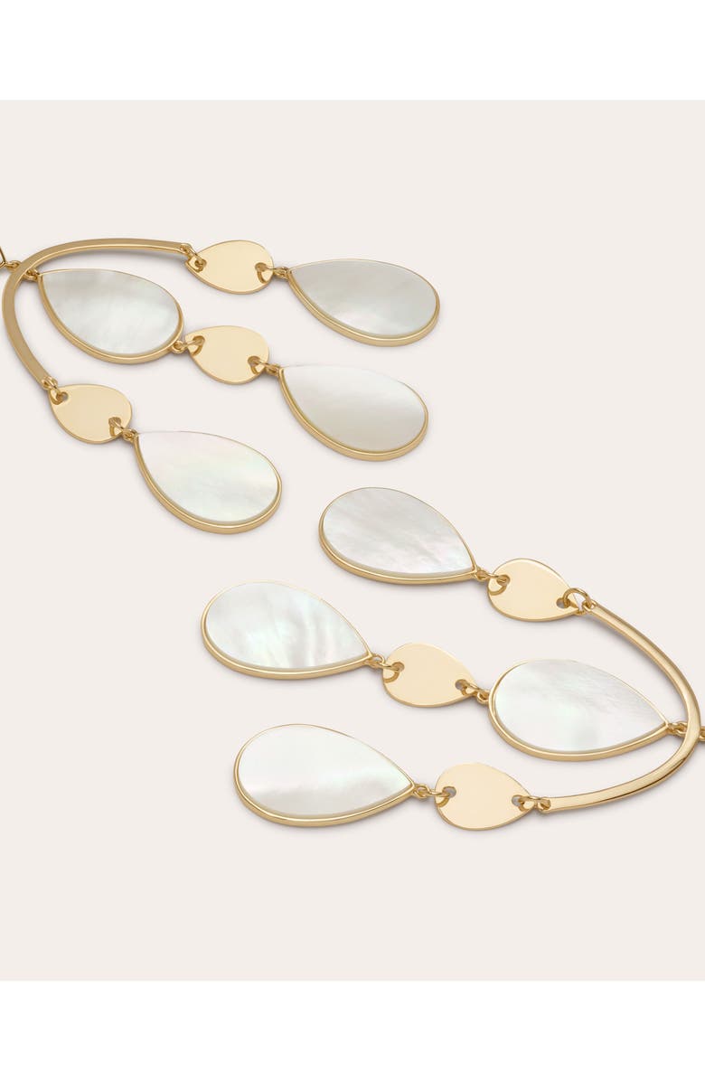 Ramy Brook Karina Mother-of-Pearl Chandelier Earrings, Alternate, color, Mother Of Pearl