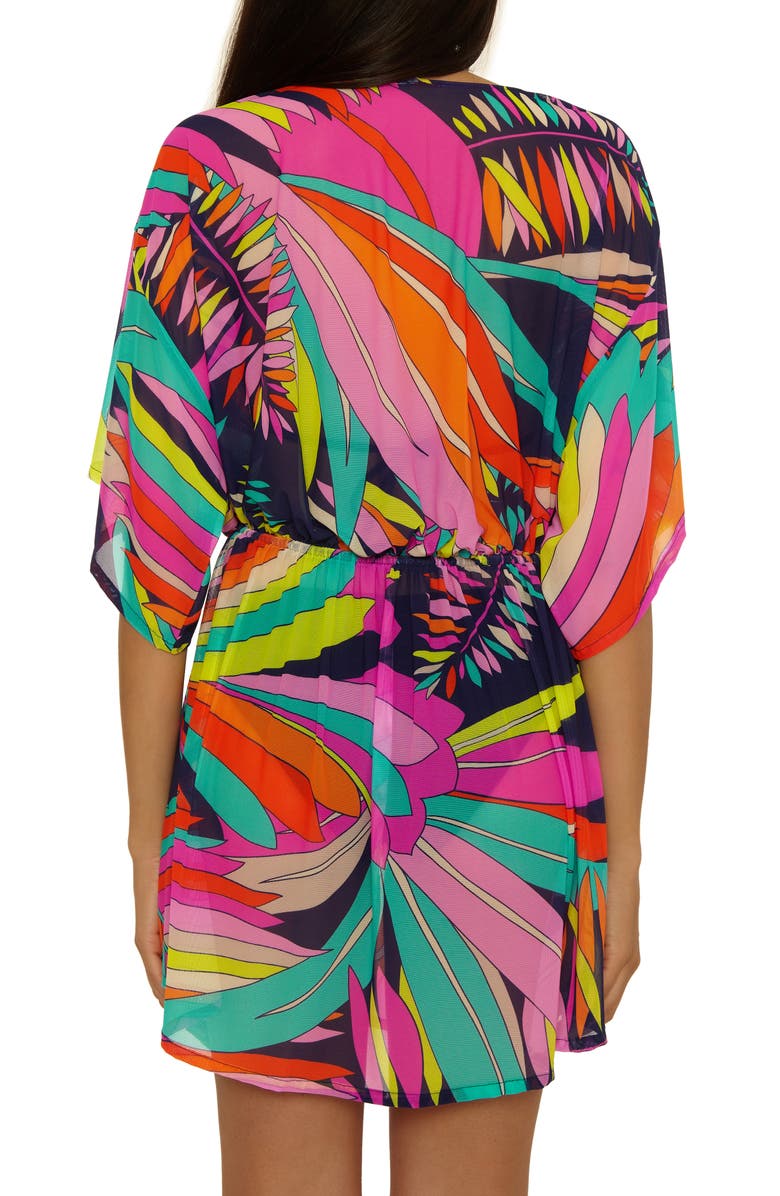 Trina Turk Paralia Print Cover-Up Dress, Alternate, color, Multi
