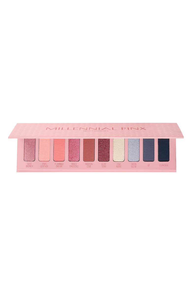 Melt Cosmetics Millennial Pinx Eyeshadow Palette, Main, color,