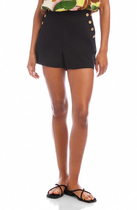 Mel Button Pocket Shorts