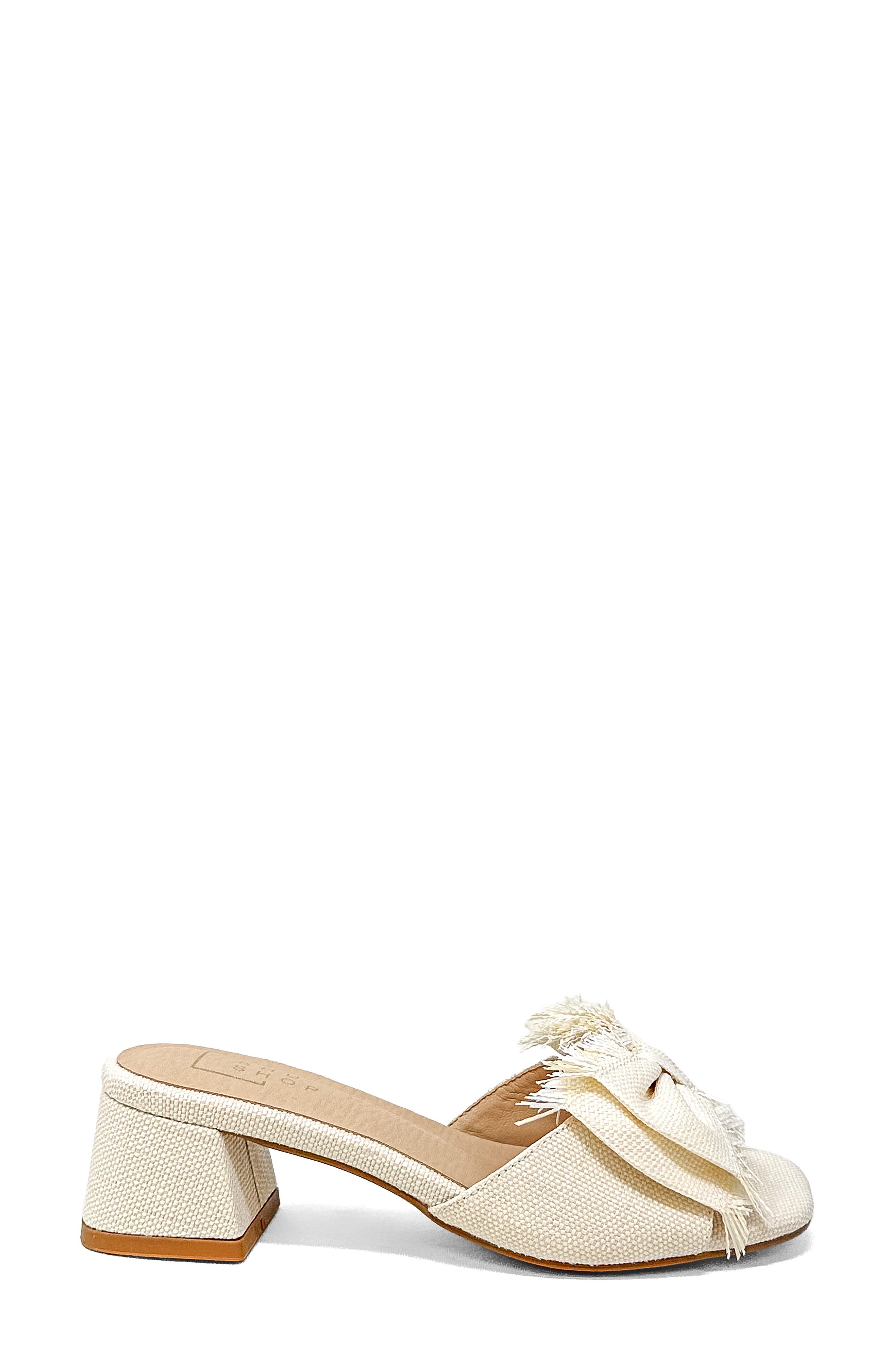 SHUSHOP Francesca Block Heel Sandal, Alternate, color, Bone