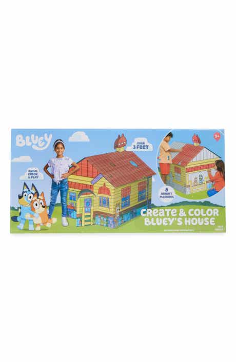 Bluey Create & Color Jumbo Coloring House