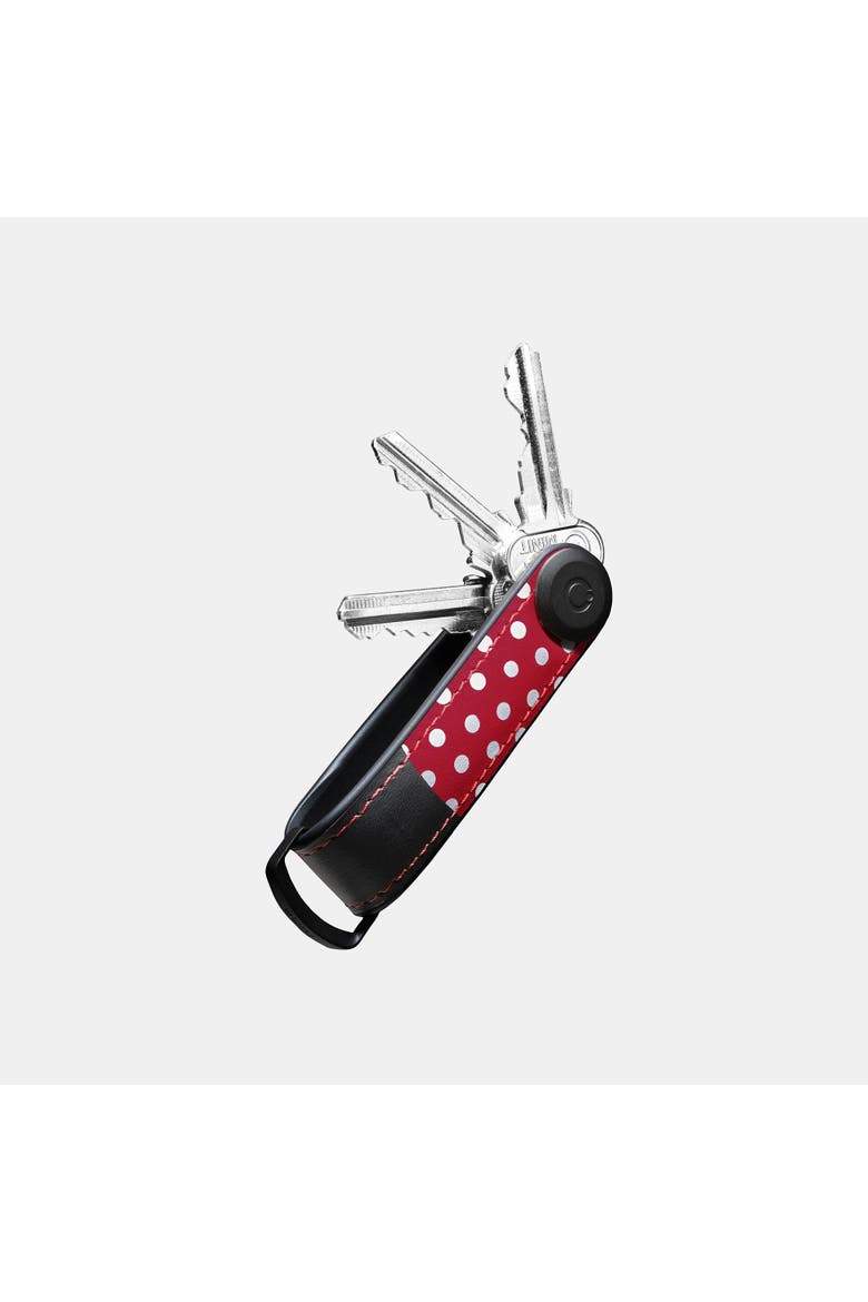 Disney Hybrid Leather Key Organiser, Main, color, Minnie Mouse
