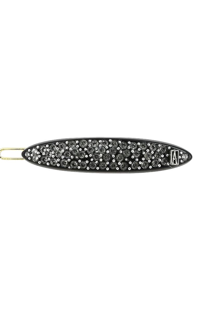 Alexandre de Paris Solferino Crystal Acetate Side Barette, Main, color,
