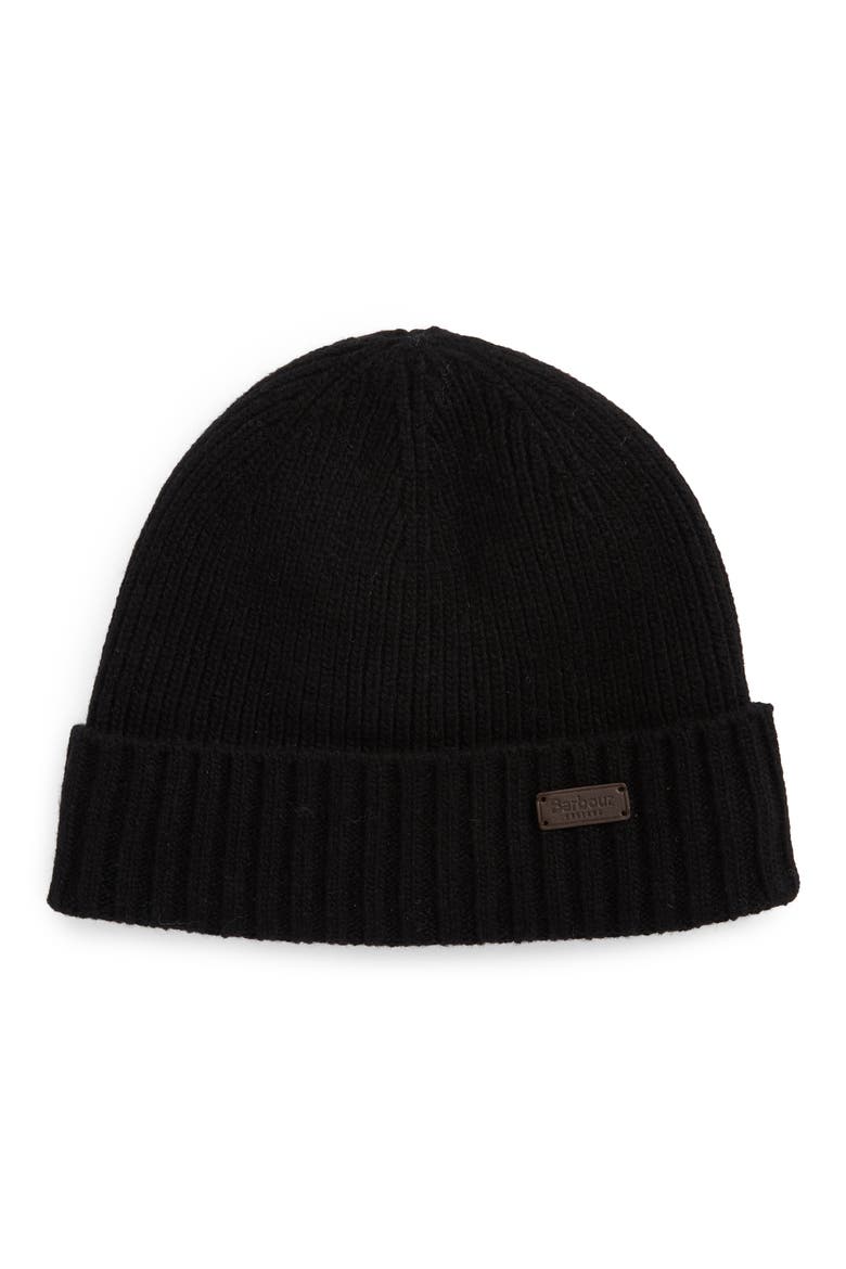 Carlton Wool Blend Beanie, Main, color, BLACK