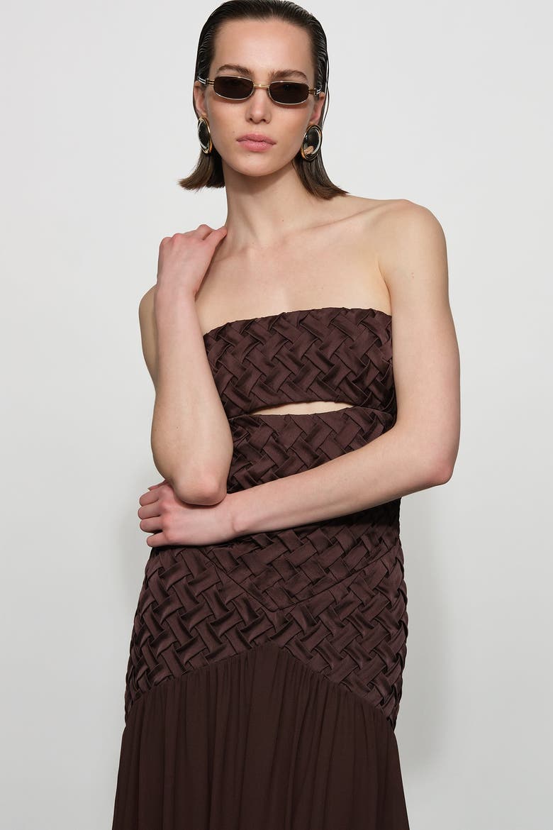 Amara Gown, Alternate, color, Espresso