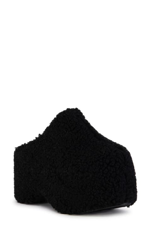 Dolorita Faux Shearling Clog (Women)