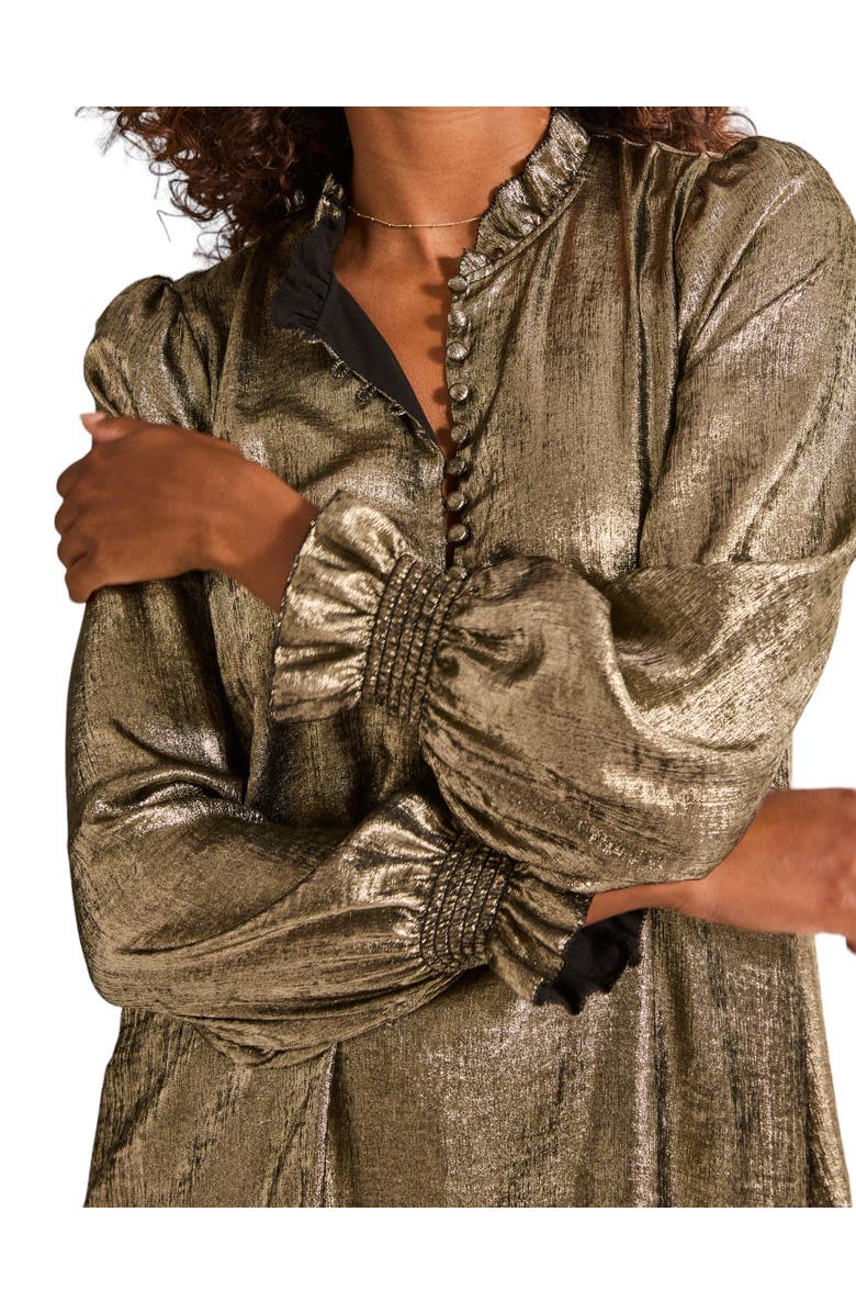 FatFace Women's Silas Metallic Dress, Alternate, color, 