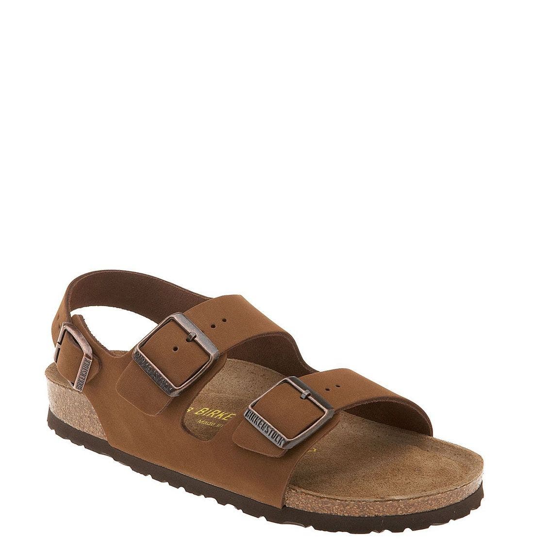 Birkenstock 'Milano' Soft Footbed Sandal, Main, color, 