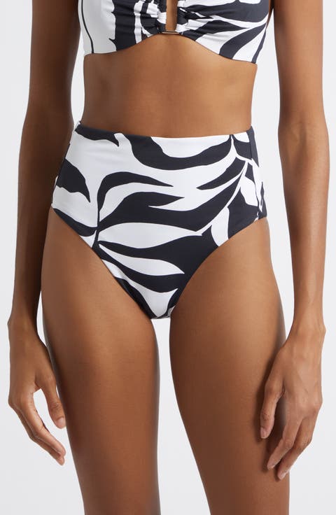 Stilla High Waist Bikini Bottoms