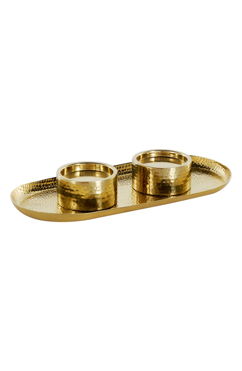 VIVIAN LUNE HOME Glam Candleholder, Alternate, color, Gold