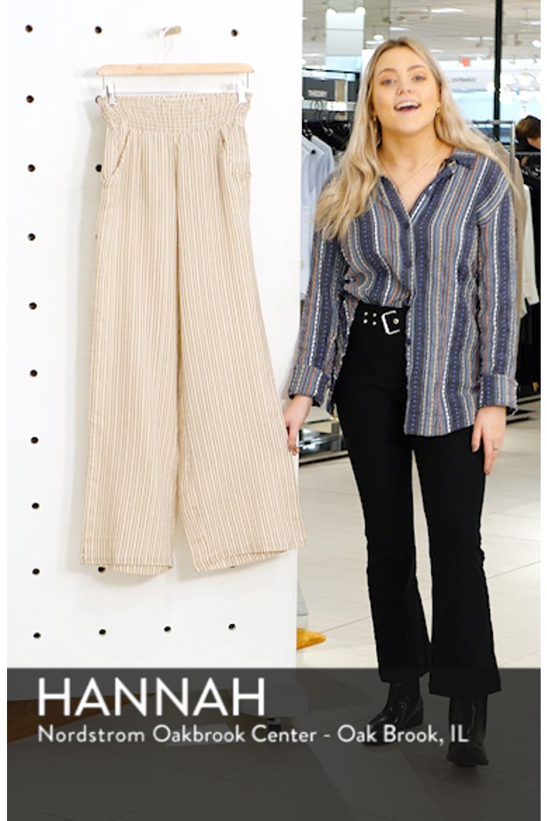 New Waves Stripe Wide Leg Pants video