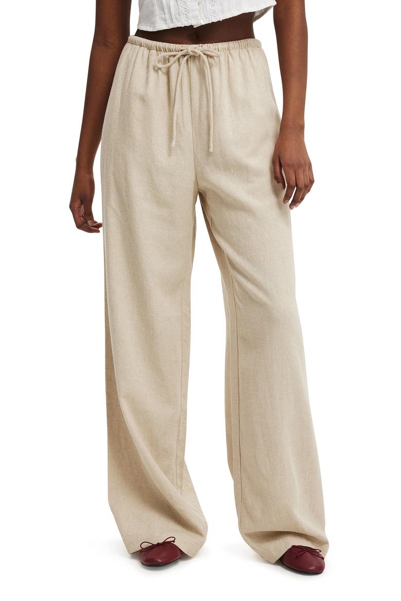 Women's Haven Wide Leg Pant, Main, color, Natural