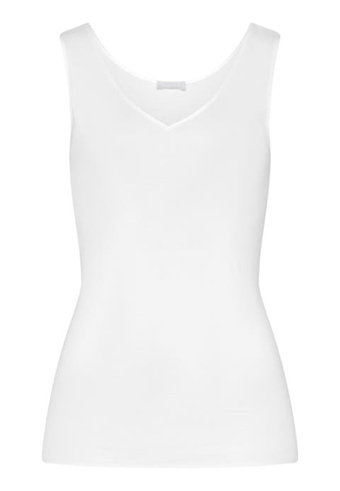 Cotton Seamless V-Neck Cotton Tank Top