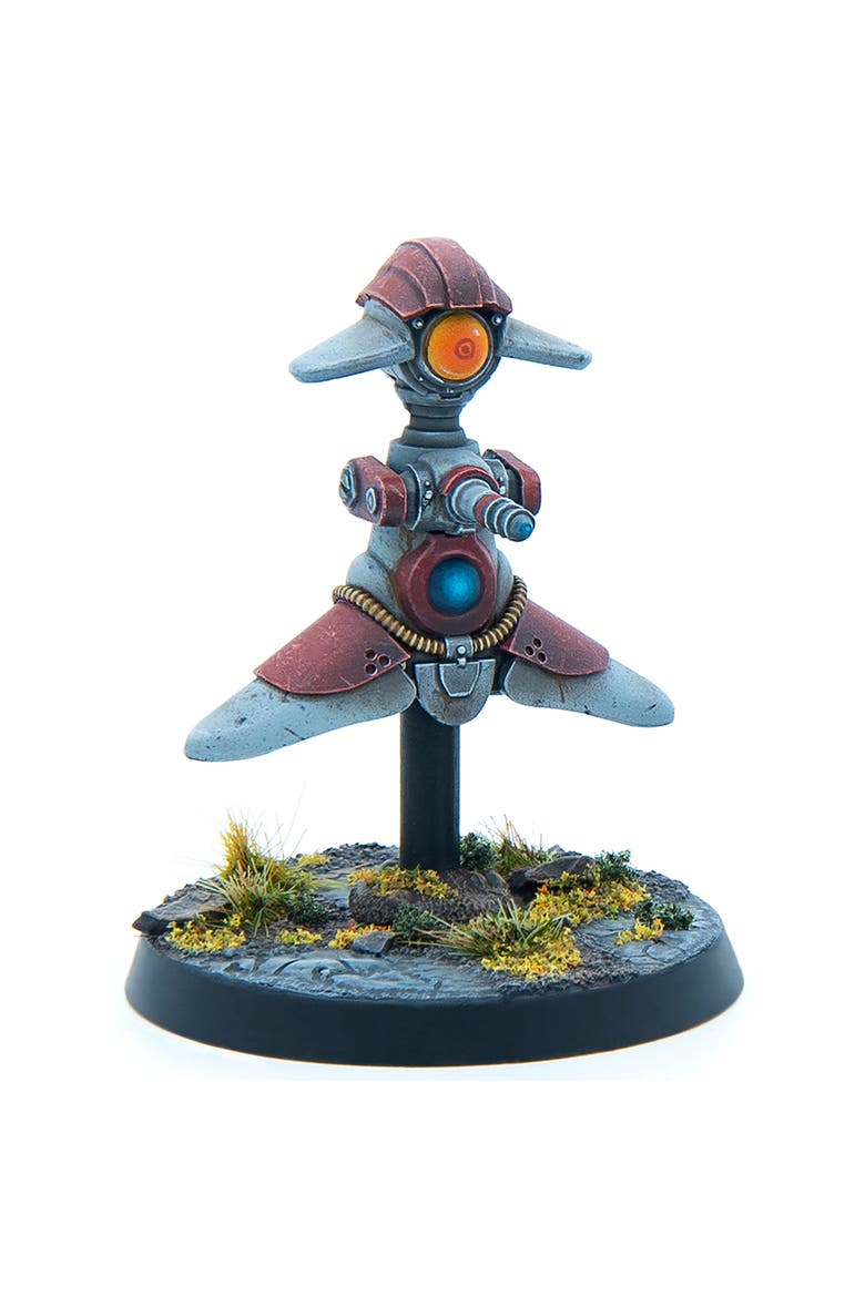 Fallout Miniatures Zetans Invaders From Beyond, Alternate, color, Multicolored