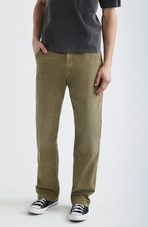 Double Knee Stretch Cotton Carpenter Pants