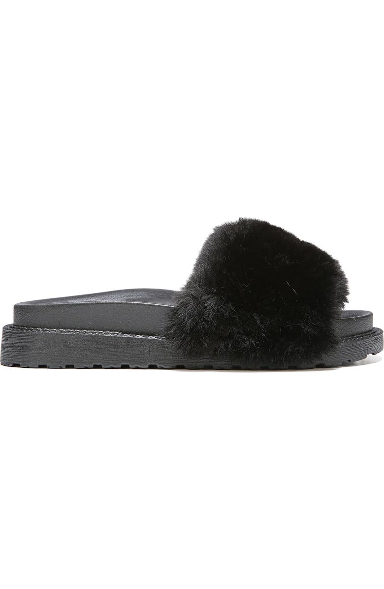 Sam Edelman Blaire Faux Fur Platform Slide Sandal, Alternate, color,