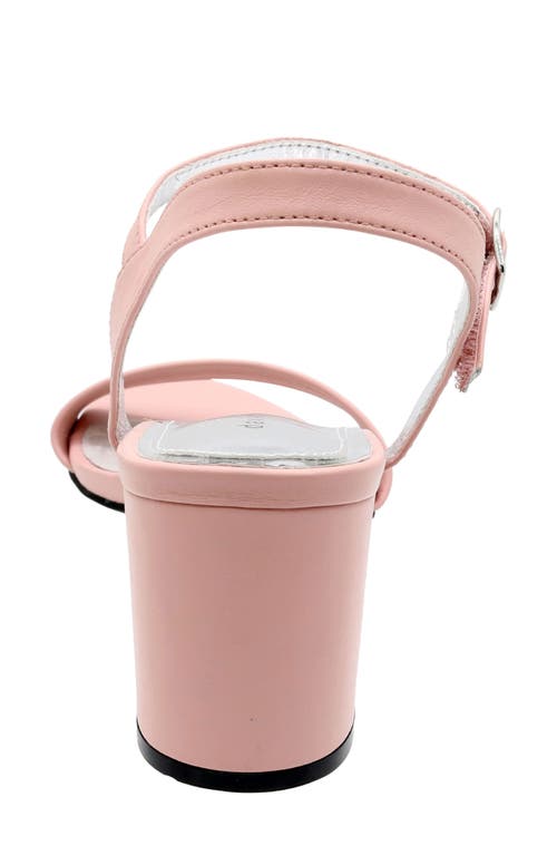 David Tate Ageless Ankle Strap Sandal In Pink