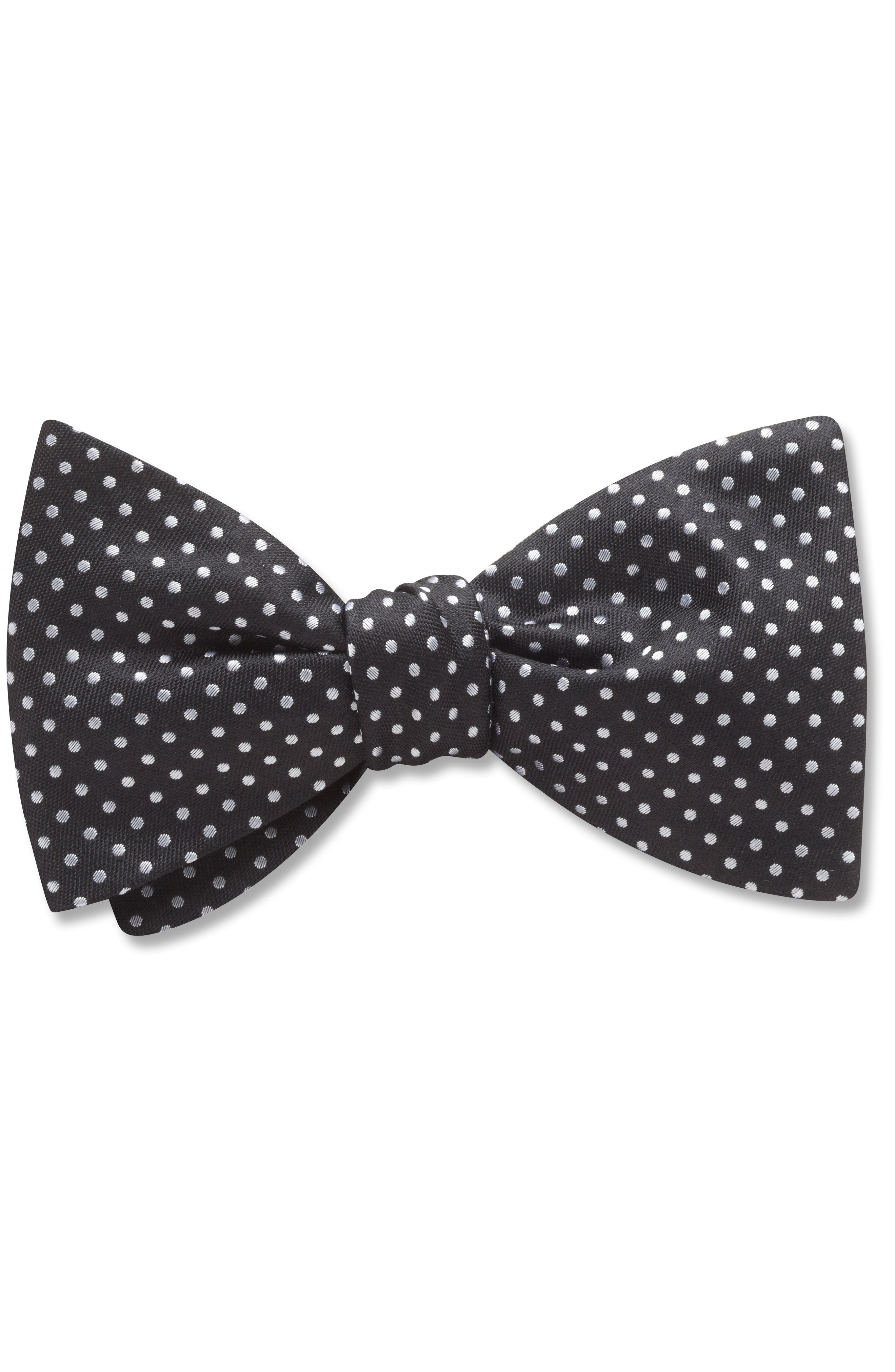 Black Self-Tie