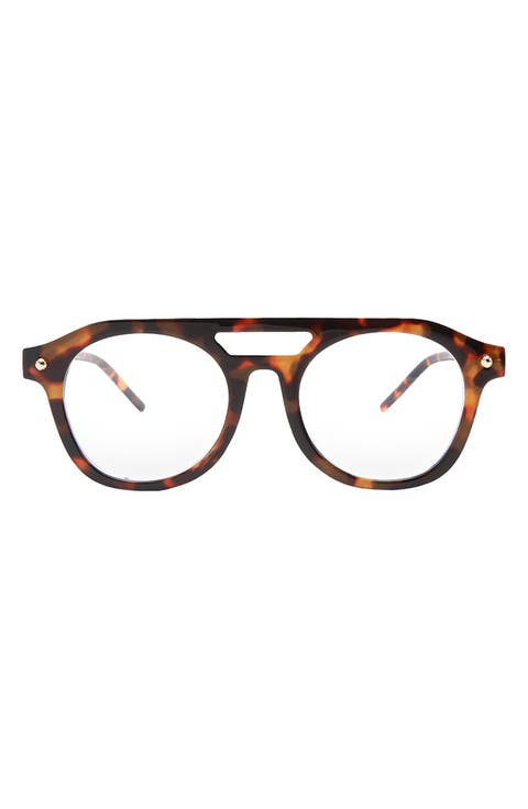 Dylan 50mm Square Blue Light Blocking Glasses