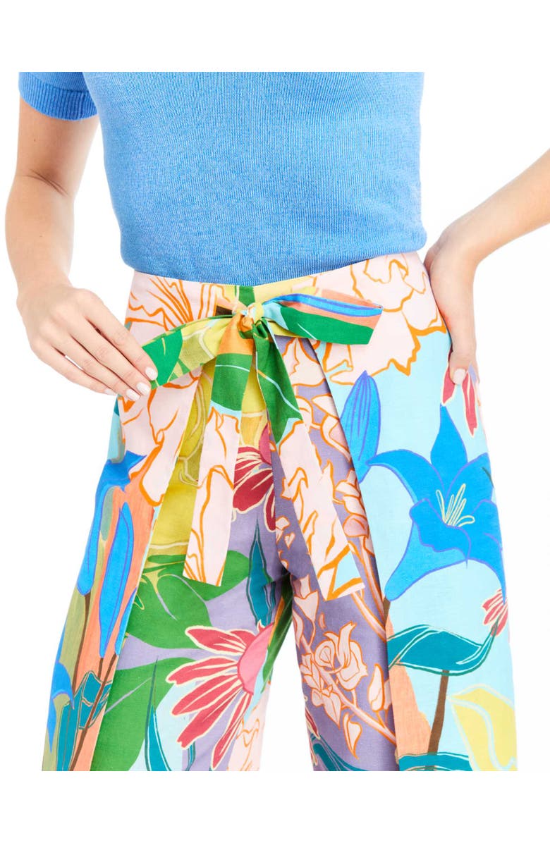 Mestiza New York Chloe Wrap Pants, Alternate, color, Primrose Florals