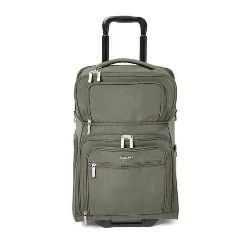 Baggallini Expandable Underseat Carry-on Suitcase