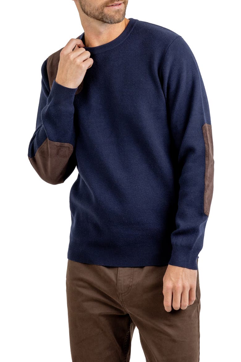 Bristlecone Crewneck Sweater, Alternate, color, NAVY