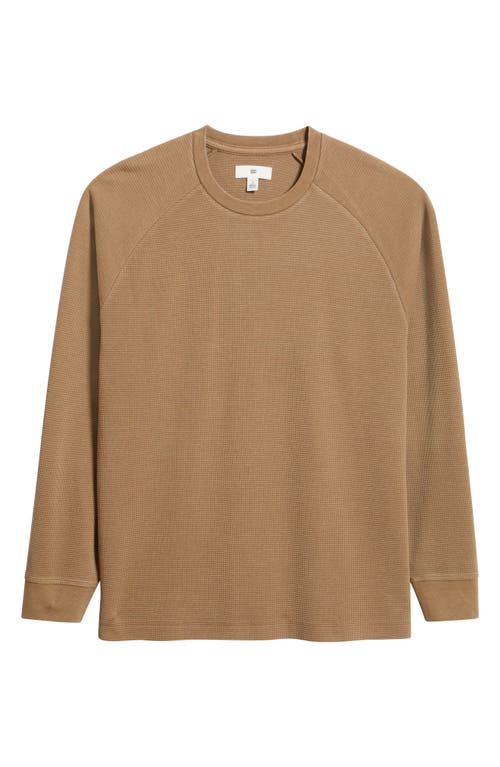 Bp. Thermal Long Sleeve Raglan T-shirt In Brown
