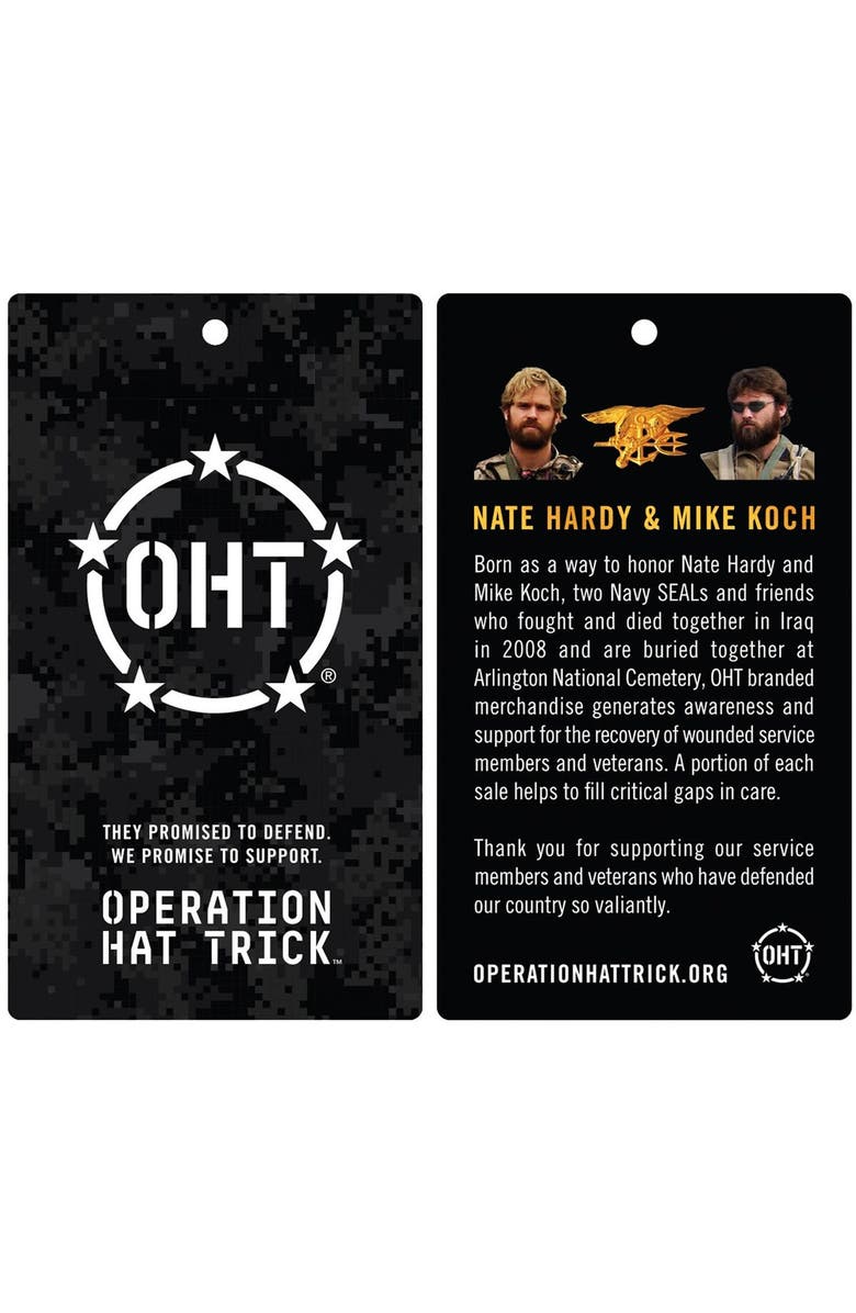 COLOSSEUM Men's Colosseum Navy Arizona Wildcats OHT Military Appreciation Flag 2.0 T-Shirt, Alternate, color, 