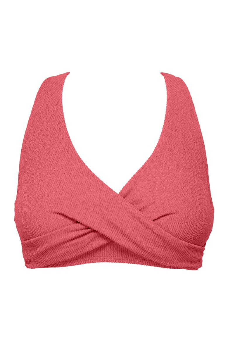 Mirabella Bikini Swimsuit Top - F Cup, Alternate, color, Hibiscus Tea