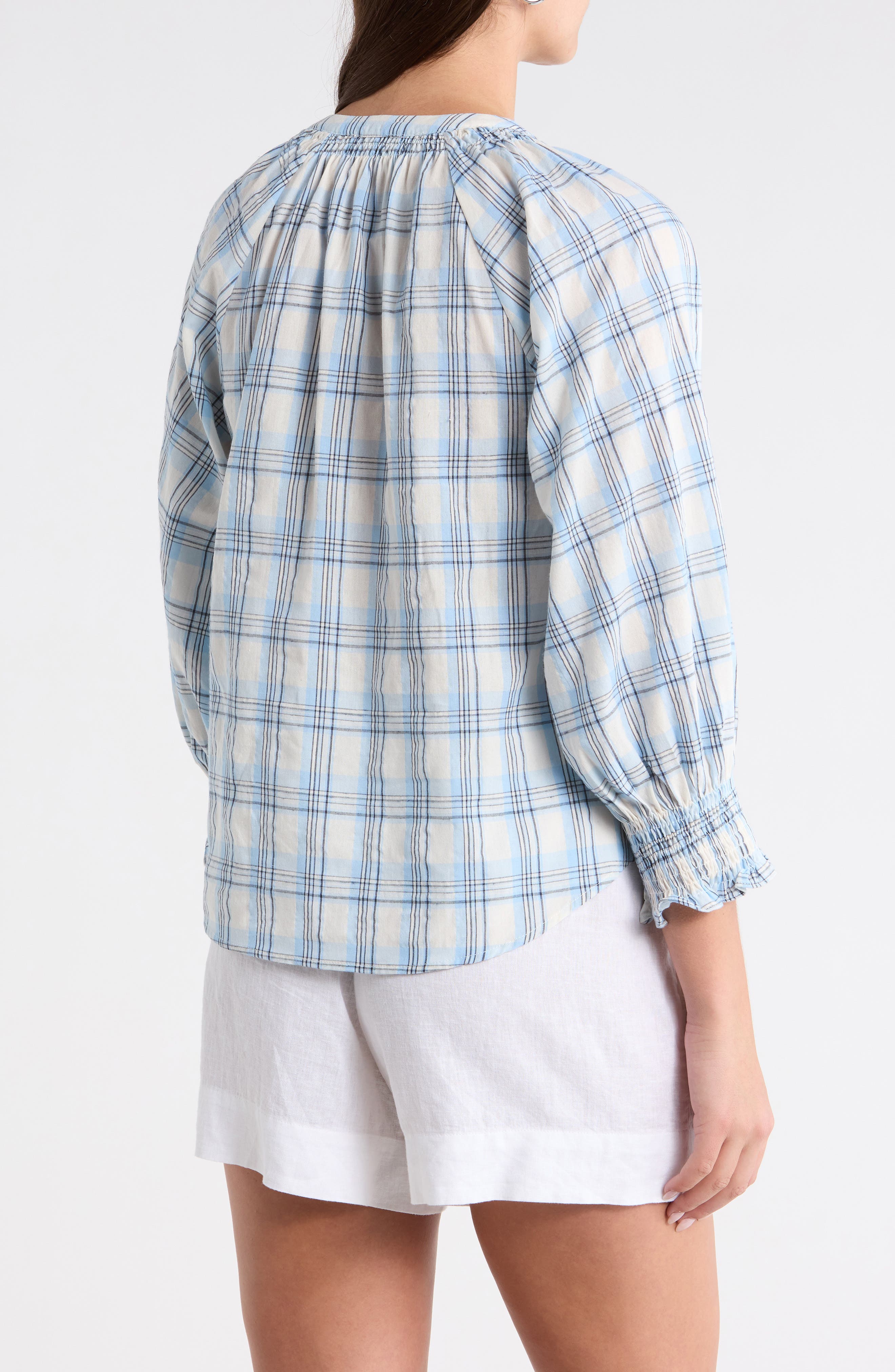 Marza Plaid Top - image 2