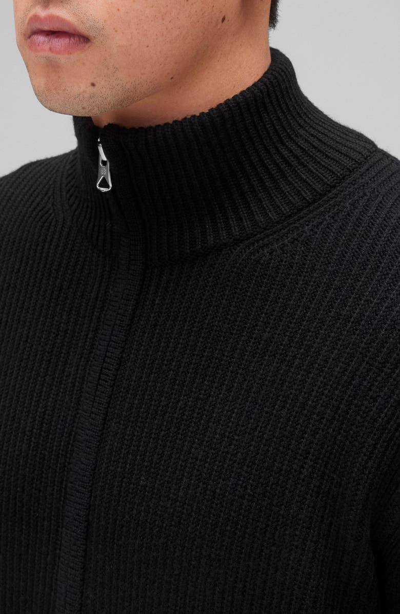 Reigning Champ Vinnie Rib Merino Wool Track Jacket, Alternate, color, 