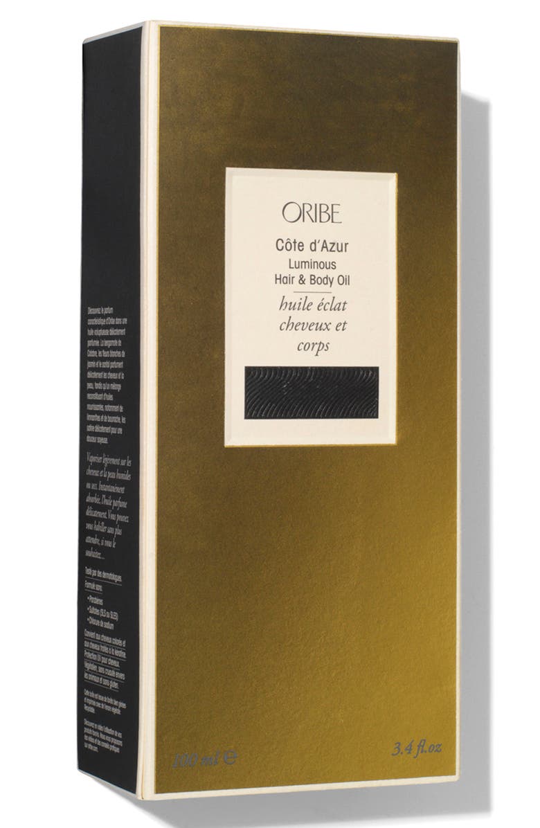 Oribe Côte d'Azur Luminous Hair & Body Oil, Alternate, color, 