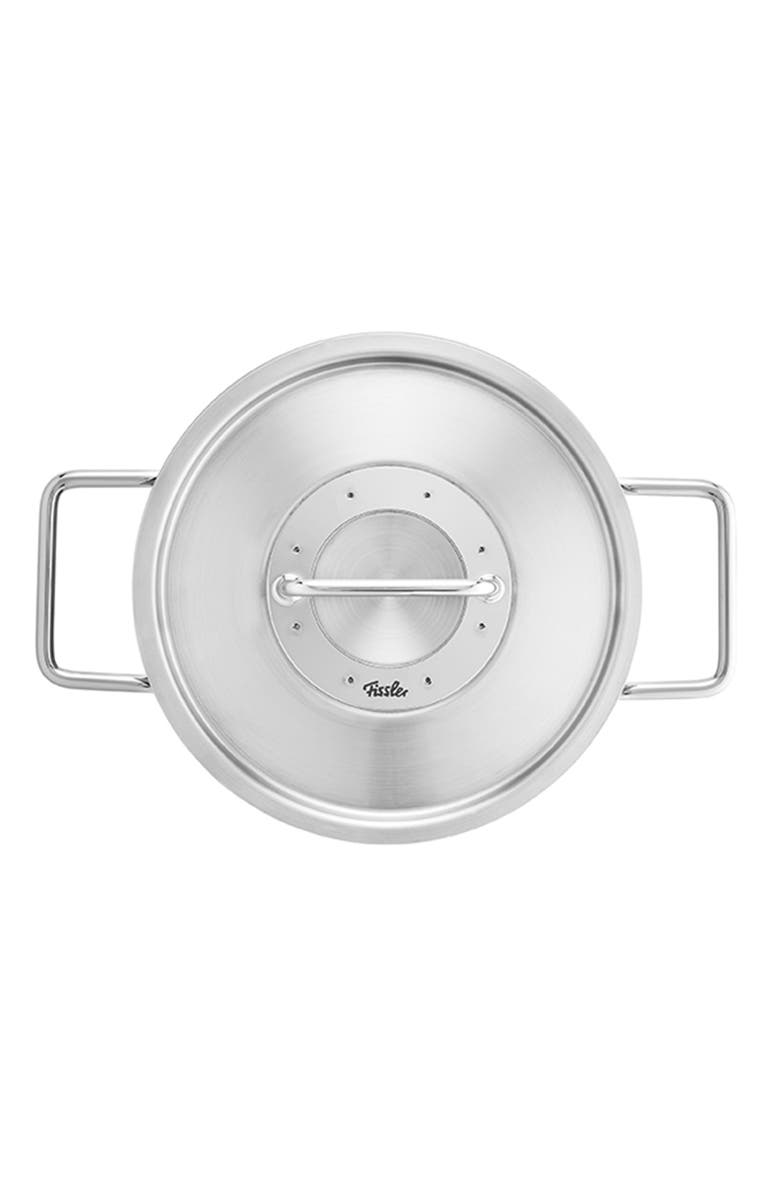 Fissler Pure Collection Stainless Steel Stock Pot with Metal Lid, Alternate, color, Stainless Steel