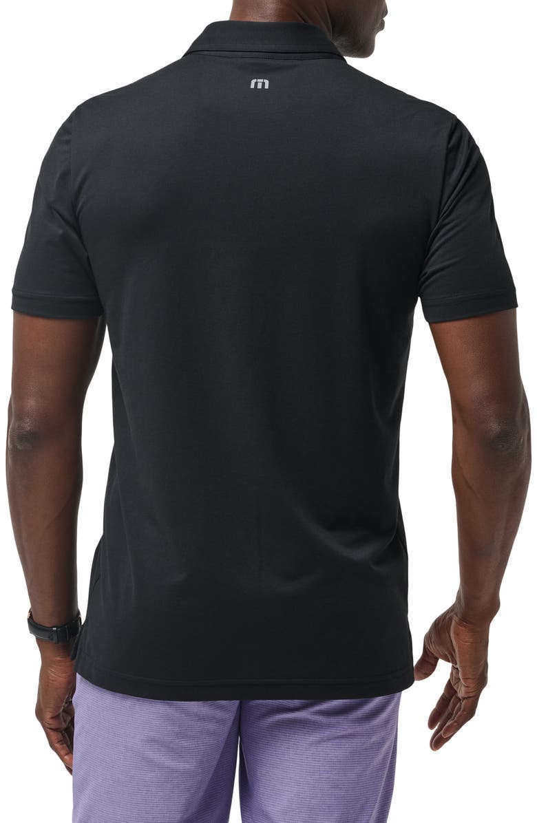 TravisMathew Sand Nap Graphic Polo, Alternate, color, Black