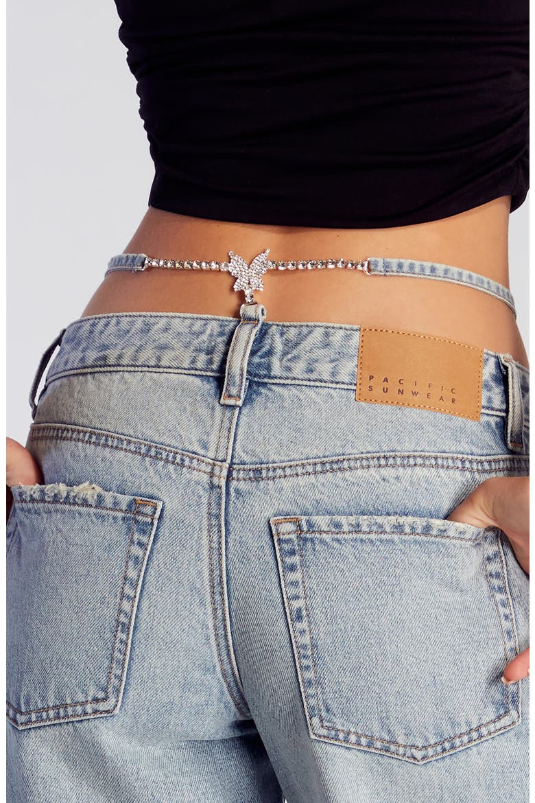 Casey Low Rise Baggy Jeans, Alternate, color, MEDIUM INDIGO
