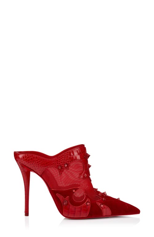 Christian Louboutin Mulatiag Studded Pointed Toe Mule