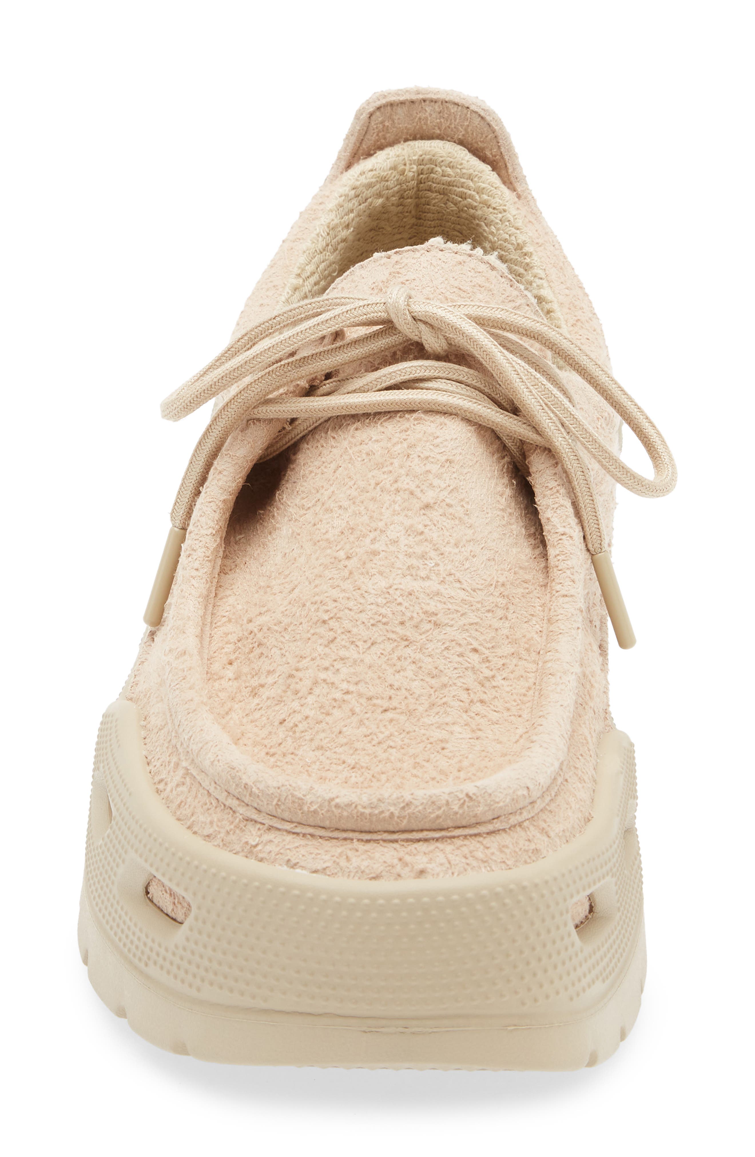 CROCS Gallery Oxford Shoe, Alternate, color, Bark