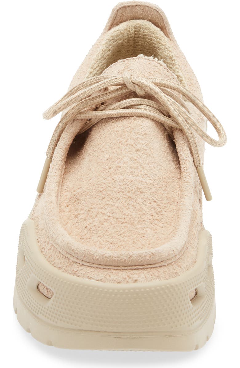 CROCS Gallery Oxford Shoe, Alternate, color, Bark