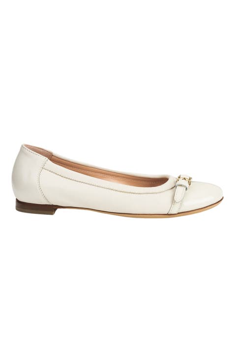 Monika Cap Toe Ballet Flat