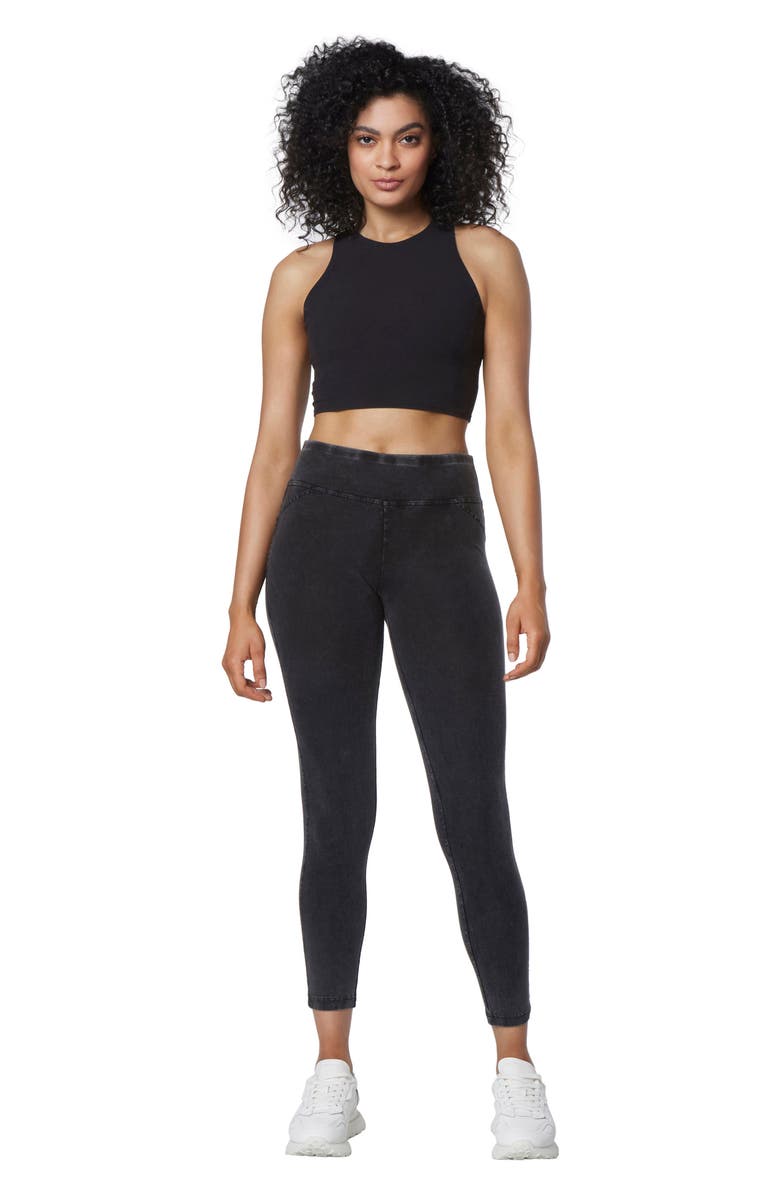Andrew Marc Sport Full Length Pull-On Leggings, Alternate, color, 