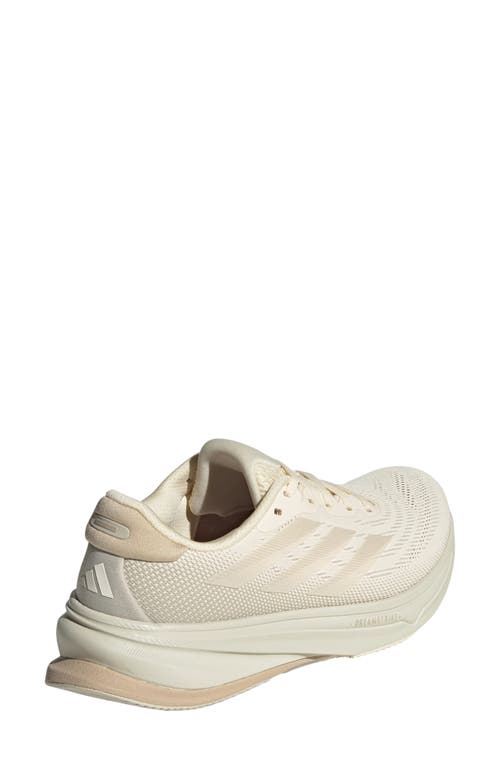 Adidas Originals Adidas Supernova Stride Running Shoes In Wonder White/white/beige