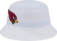 New Era Men's New Era White Arizona Cardinals Helmet Bucket Hat