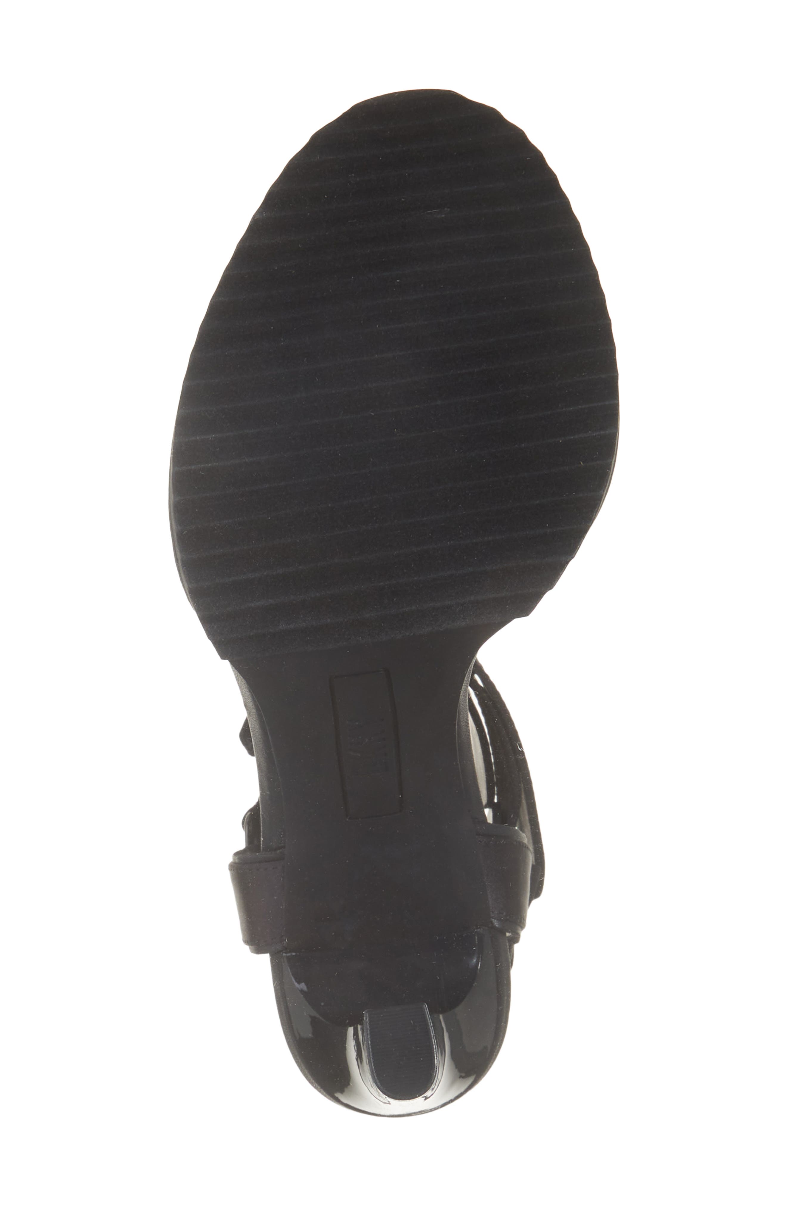 DKNY Bayli Ankle Strap Sandal, Alternate, color, Navy