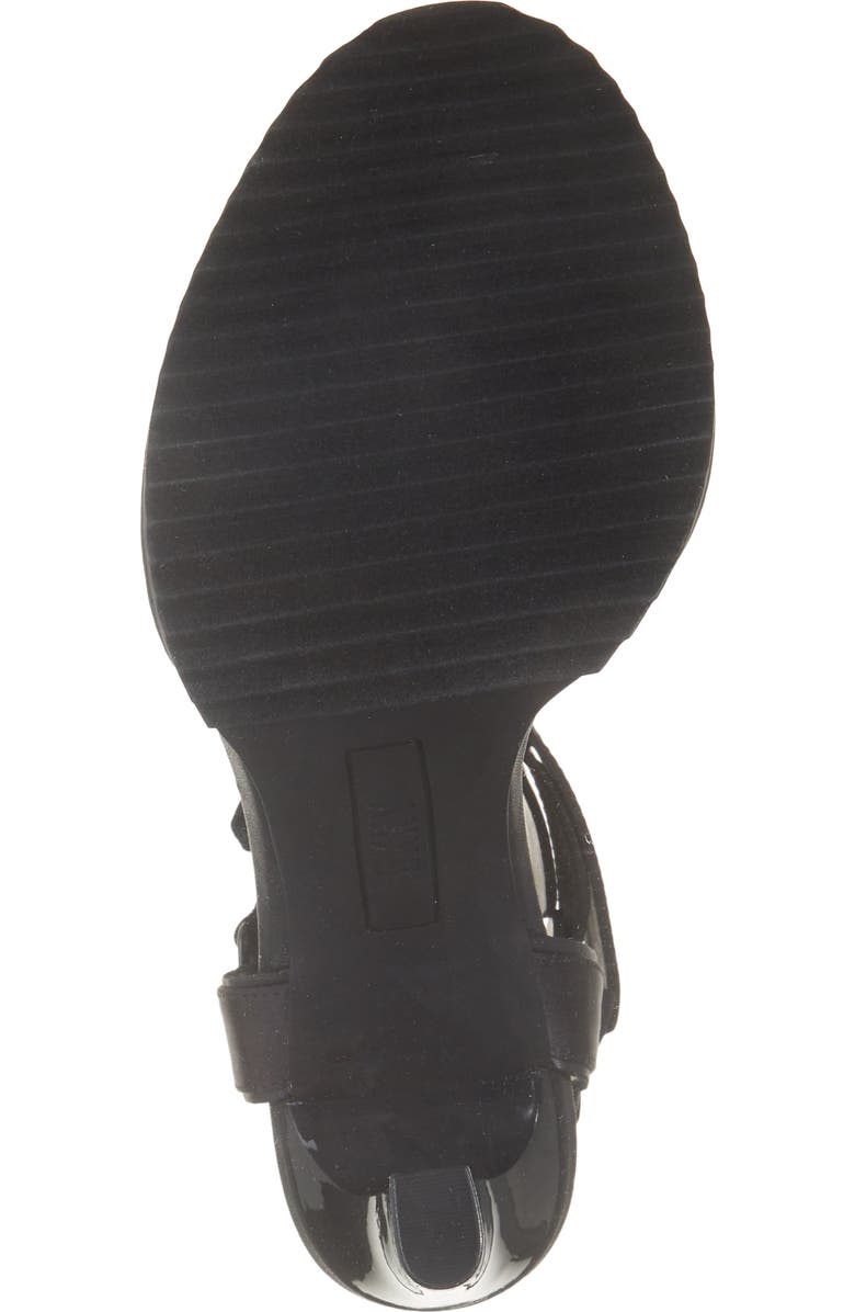 DKNY Bayli Ankle Strap Sandal, Alternate, color, Navy