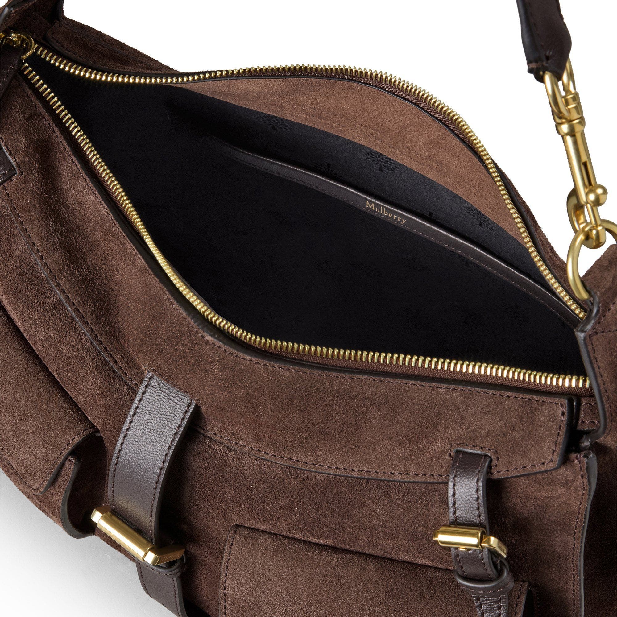 Mulberry Roxanne Shoulder Bag, Alternate, color, Chocolate