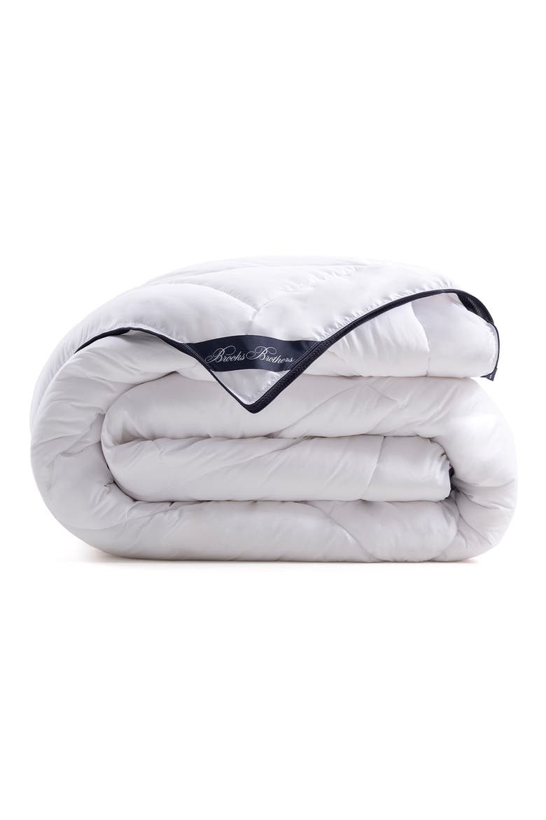 Climate Turkish Cotton Comforter, Main, color, WHITE