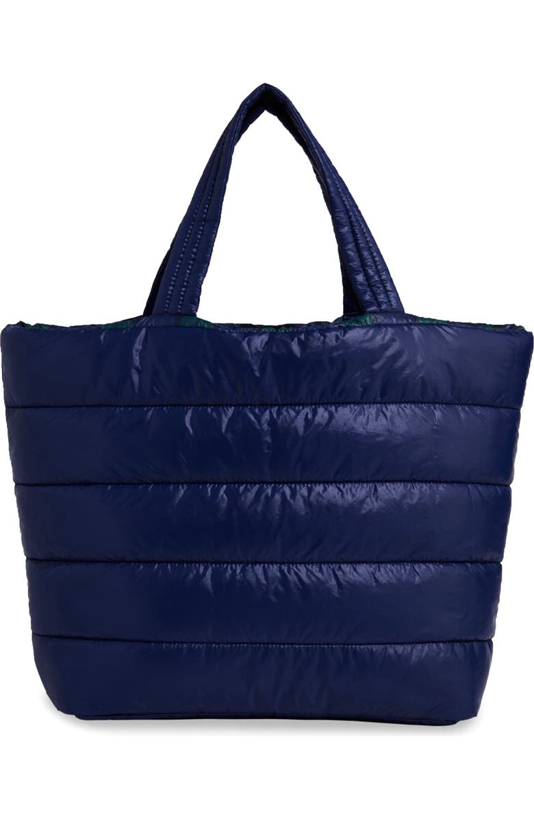 vineyard vines Colorblock Puffer Tote, Alternate, color,