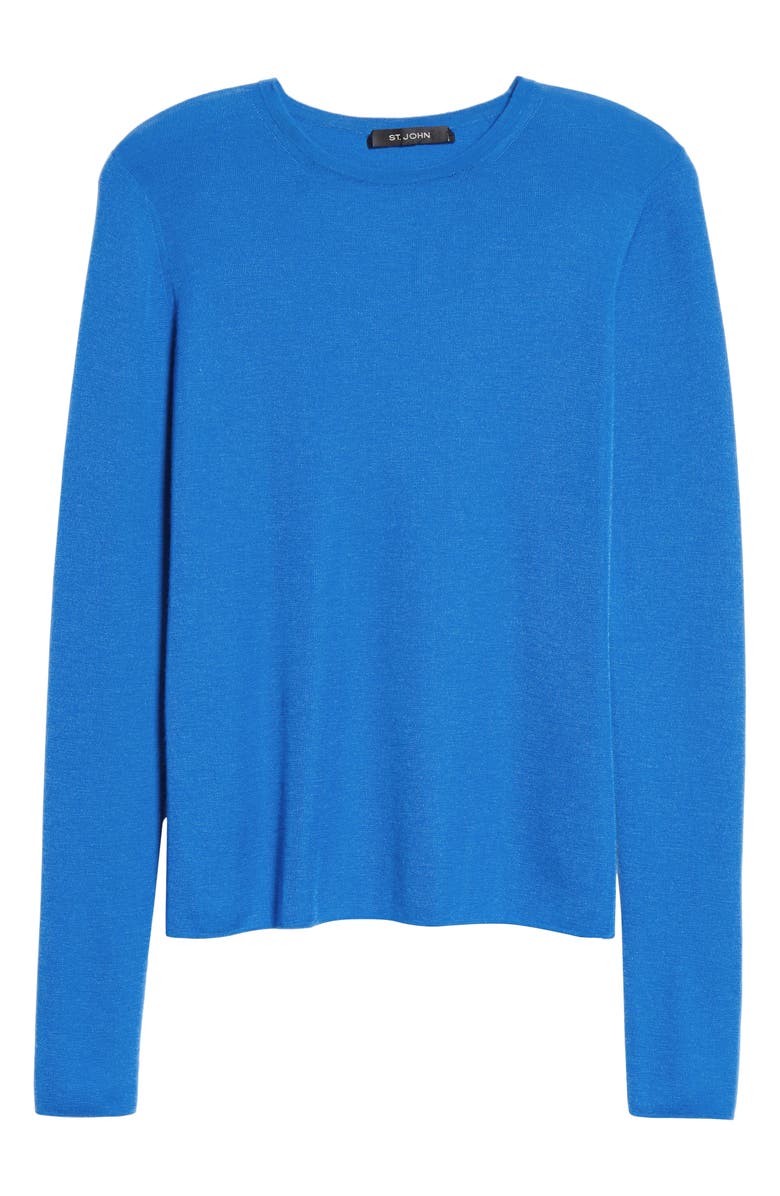 St. John Collection Cashmere & Silk Sweater, Alternate, color, 